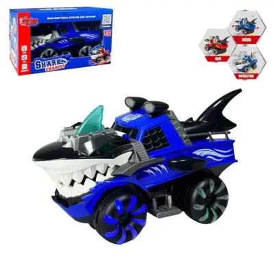 Vardem Işıklı Müzikli Hareketli Köpek Balığı Araba - 2