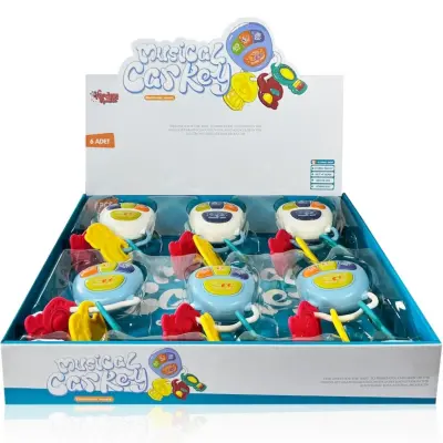 Vardem Işıklı ve Müzikli Anahtarlık Bebek Piyanosu - 3