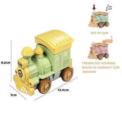 Vardem Işıklı ve Müzikli Bas Gitsin Bebek Treni - 3