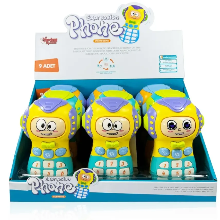 Vardem Işıklı ve Müzikli Cep Telefonu Bebek Piyanosu - 2