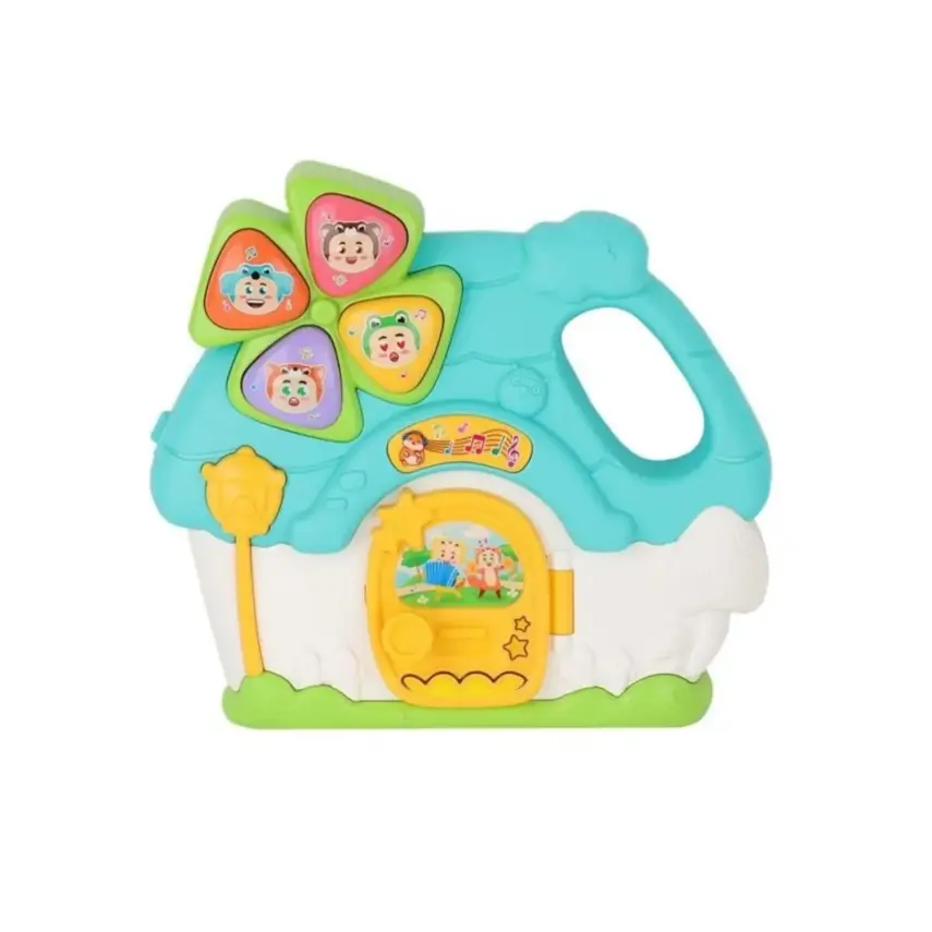 Vardem Işıklı ve Müzikli Ev Bebek Piyanosu - 1