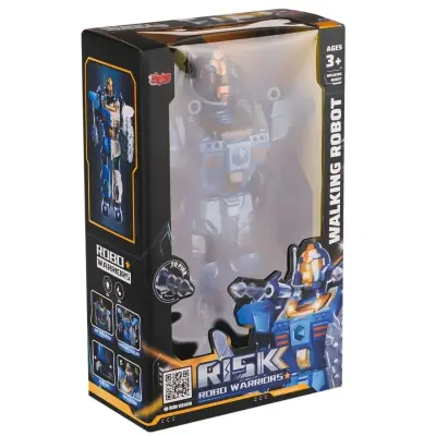 Vardem Işıklı ve Müzikli Roket Atan Pilli Savaşçı Robot - 2