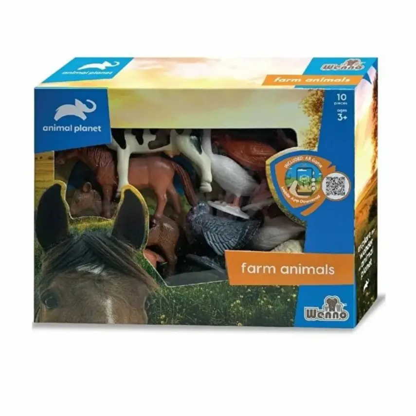 Vardem Kutulu 10 Parça Çiftlik Hayvanları Seti - 3