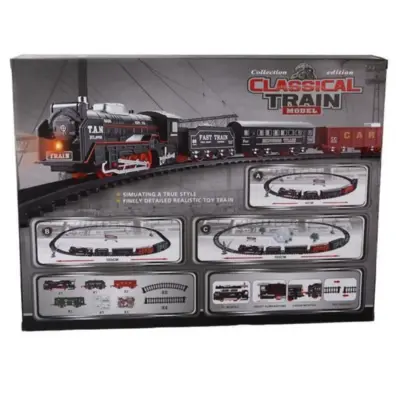 Vardem Kutulu 23 Parça Işıklı ve Sesli Classic Model Tren Set - 3