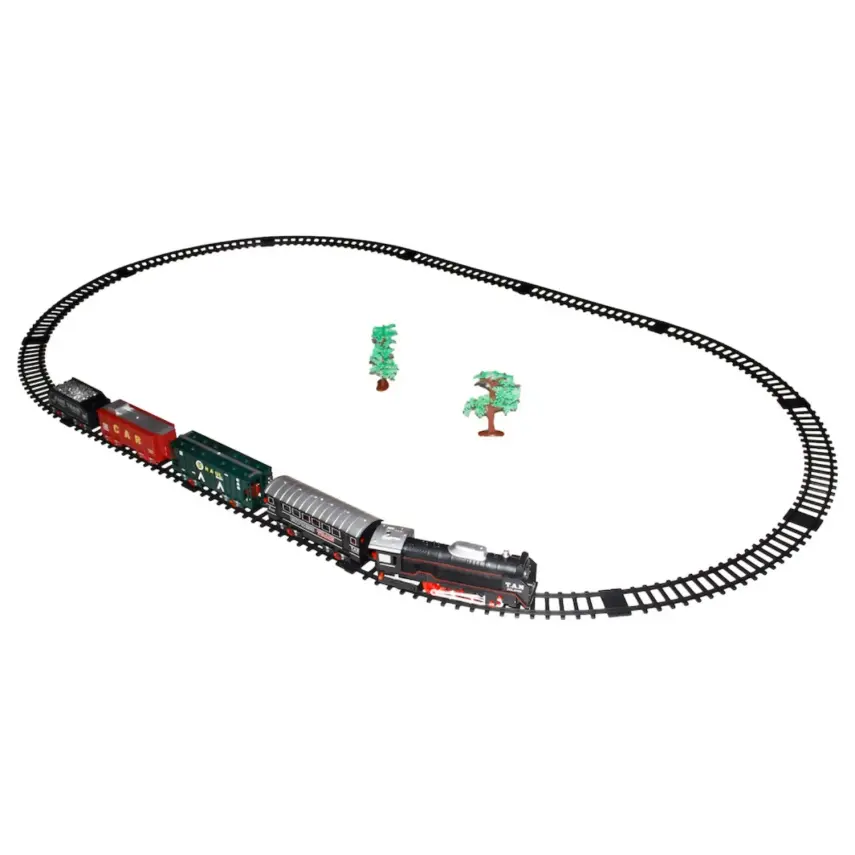 Vardem Kutulu 26 Parça Işıklı ve Sesli Classic Model Tren Set - 3