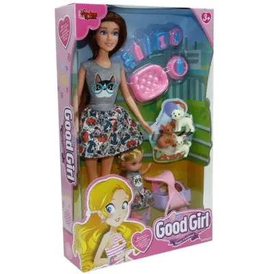 Vardem Kutulu Anne Kız Pet Shopta 29 cm (1)