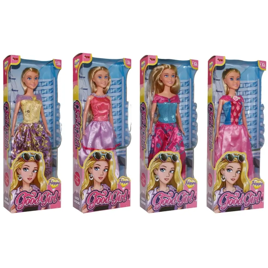 Vardem Kutulu Renkli Kıyafetli Manken Bebek 29 cm - 5