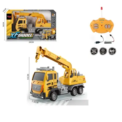 Vardem Kutulu Uzaktan Kumandalı Full Fonksiyon Şarjlı 1:16 XF Model İş Kamyonu (1)