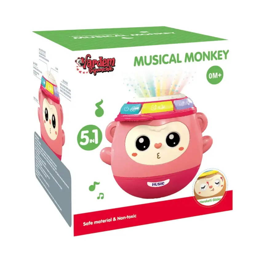 Vardem Maymun Projeksiyon 5IN1 Oyuncak - 1