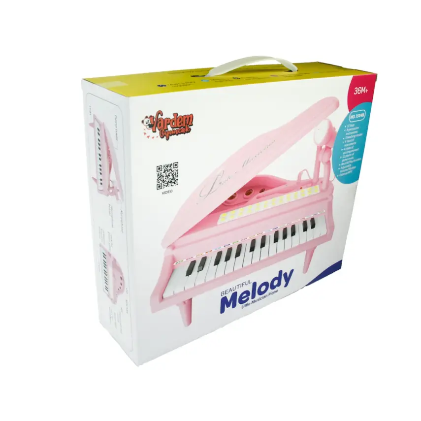 Vardem Mikrofonlu 31 Tuşlu Mp3 Çalar Piyano - 6