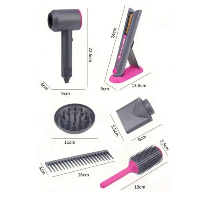 Vardem Sesli ve Işıklı Lüks Saç Bakım Seti 2 in 1  - 3