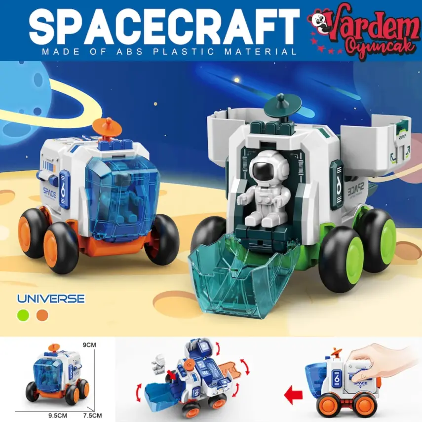 Vardem Sürtmeli Astronotlu Uzay Arabası - 2