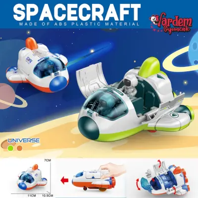Vardem Sürtmeli Astronotlu Uzay Mekiği (1)
