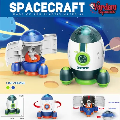 Vardem Sürtmeli Astronotlu Uzay Roketi (1)