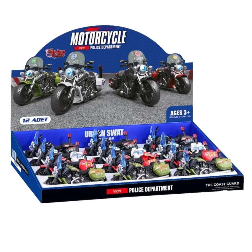 Vardem Sürtmeli Güvenlik Motosikleti - 1