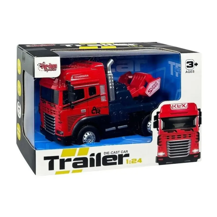 Vardem Sürtmeli Işıklı Müzikli 1:24 Beton Mikseri Tır - 2