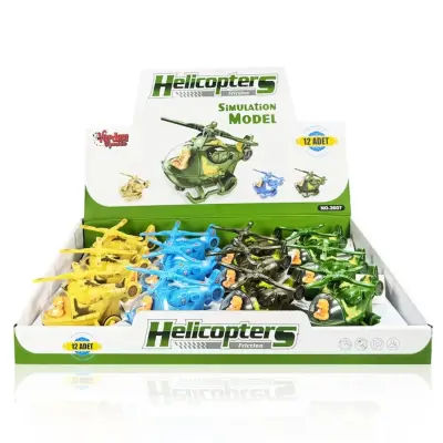 Vardem Sürtmeli Kamuflajlı Pilotlu Helikopter - 5