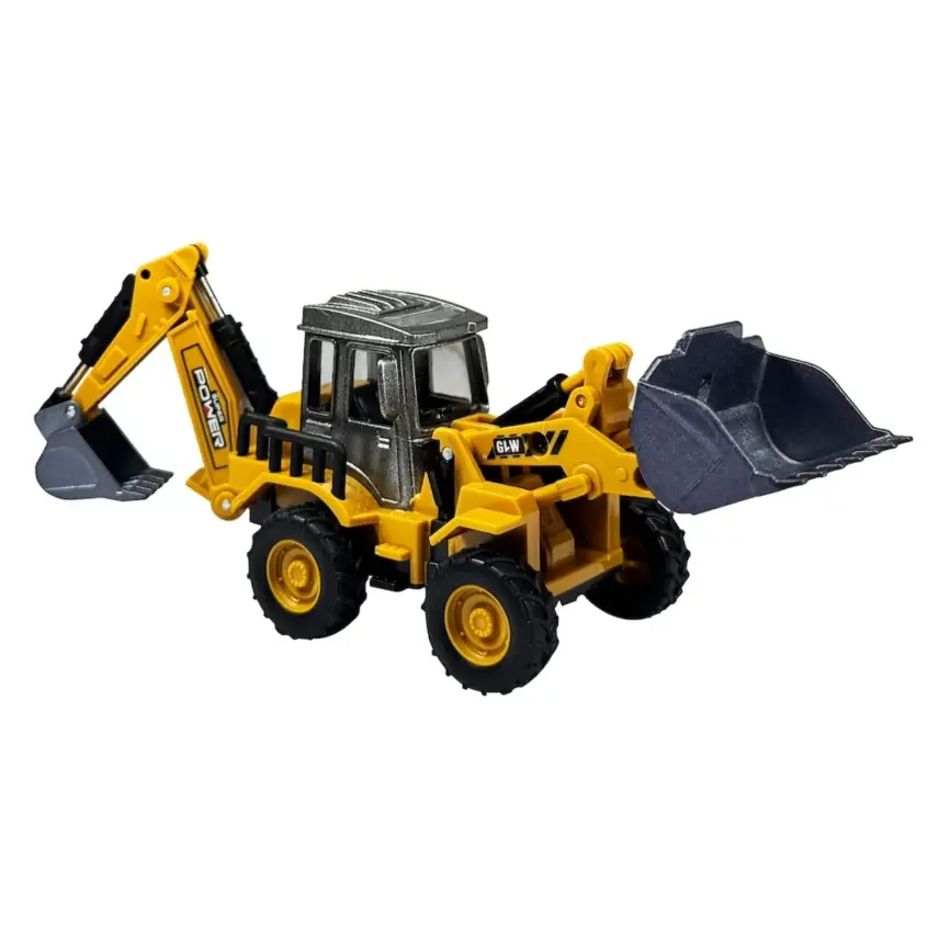 Vardem Sürtmeli Metal 1:70 Kazıcı Ve Yükleyici - 1