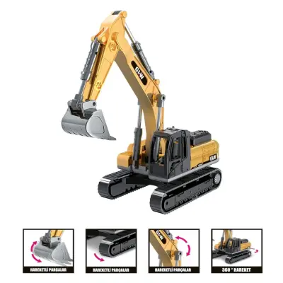 Vardem Sürtmeli Metal İnşaat Aracı Kazıcı Ekskavatör - 2