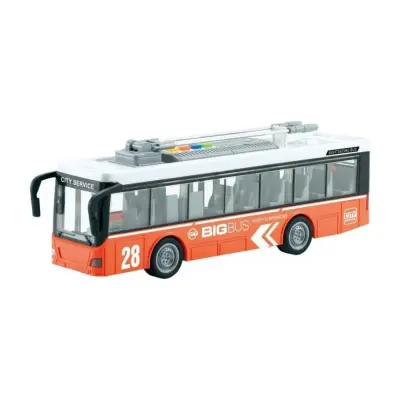 Vardem Sürtmeli Sesli Işıklı Elektrikli Otobüs 1:16 - 2
