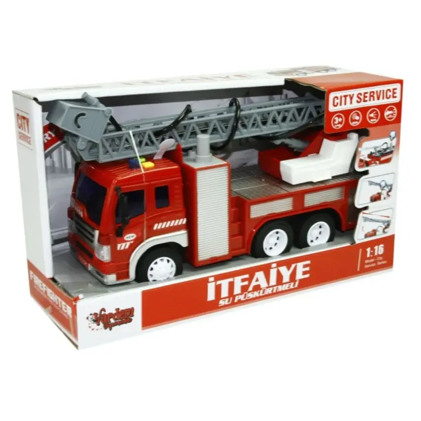 Vardem Sürtmeli Sesli Işıklı Su Atan İtfaiye 1:16  - 2