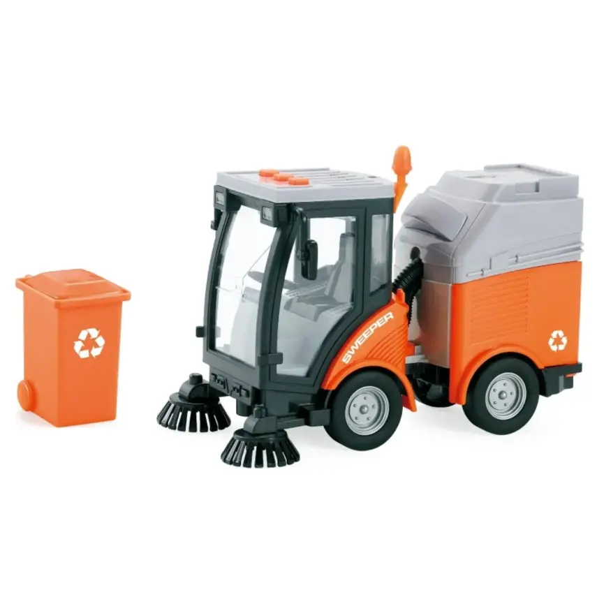 Vardem Sürtmeli Sesli Işıklı Temizlik Aracı 1:16 - 1