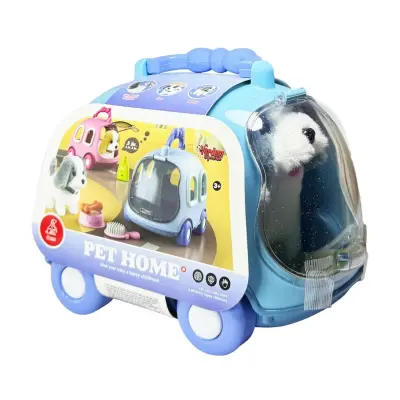 Vardem Taşıma Araba Çantalı Hareketli Pilli Köpek Set - 1