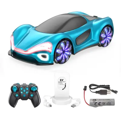 Vardem Uzaktan Kumandalı 2.4G Şarjlı Işıklı Müzikli Şarj İstasyonlu Spor Araba - 1