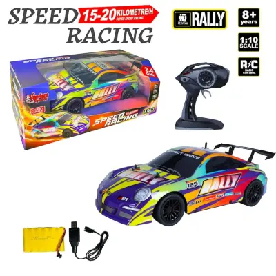 Vardem Uzaktan Kumandalı Full Fonksiyon 2.4G Şarjlı 1:10 Ralli Arabası (1)