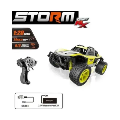 Vardem Uzaktan Kumandalı Full Fonksiyon 2.4Ghz Şarjlı Storm Drift Araba 1:20 - 3