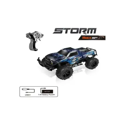 Vardem Uzaktan Kumandalı Full Fonksiyon 2.4Ghz Şarjlı Storm Off Road Araba 1:8 (1)