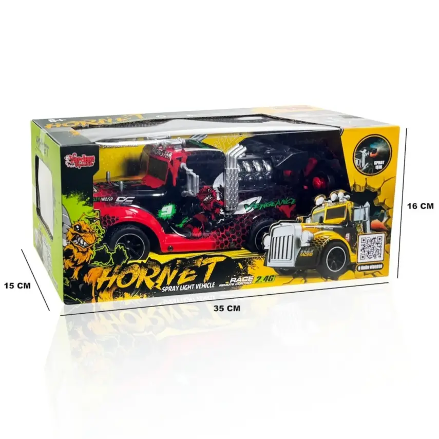 Vardem Uzaktan Kumandalı Full Fonksiyon Buhar Çıkartan Çekici Tır Kafası - 6