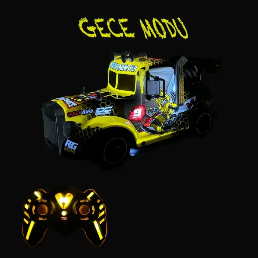 Vardem Uzaktan Kumandalı Full Fonksiyon Buhar Çıkartan Çekici Tır Kafası - 7