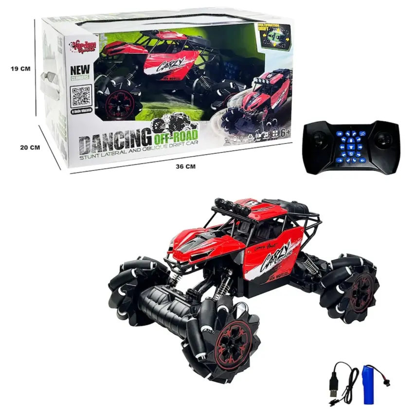 Vardem Uzaktan Kumandalı Full Fonksiyon Şarjlı 2.4 Ghz Off Road Arazi Arabası 1:16 - 3