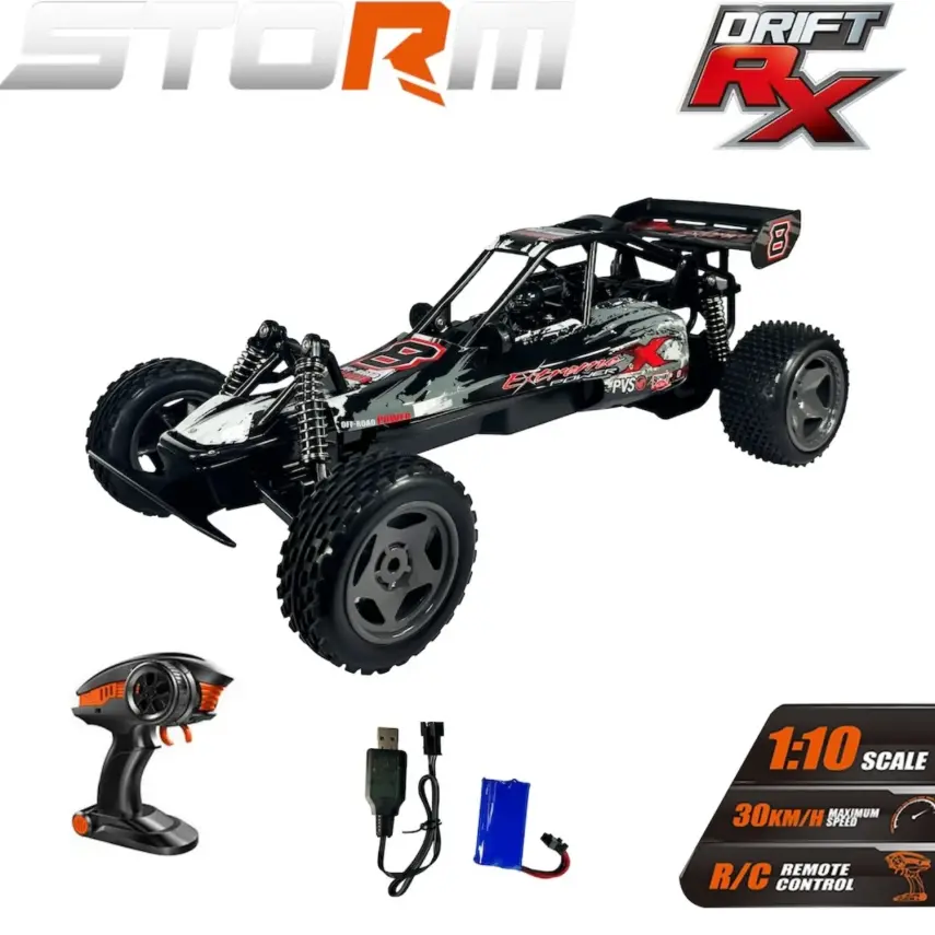 Vardem Uzaktan Kumandalı Full Fonksiyon Şarjlı Hızlı Storm Gösteri Arabası 2.4 Ghz 1:10 - 5