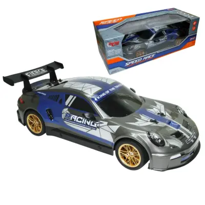 Vardem Uzaktan Kumandalı Full Fonksiyon Şarjlı Işıklı 2.4G 1:10Pvc Hızlı Araba - 2