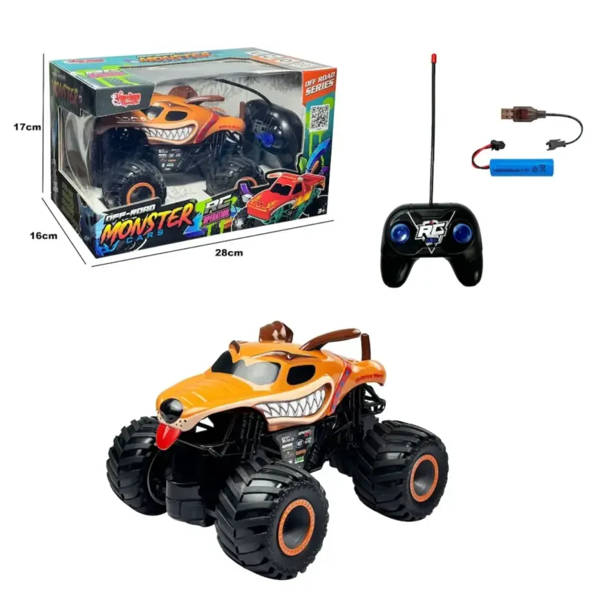 Vardem Uzaktan Kumandalı Full Fonksiyon Şarjlı Monster Jeep - 2