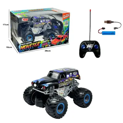 Vardem Uzaktan Kumandalı Full Fonksiyon Şarjlı Monster Jeep - 3