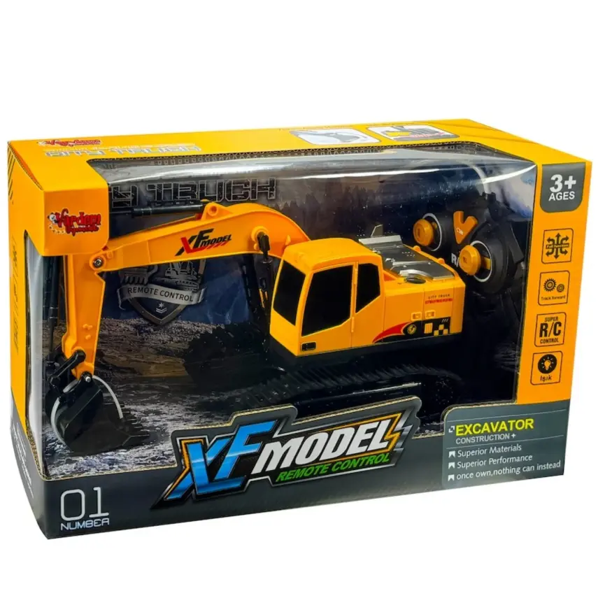 Vardem Uzaktan Kumandalı Full Fonksiyon Şarjlı XFModel Kazıcı - 3