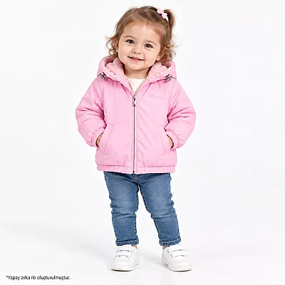 Verscon Yağmurluk Pembe