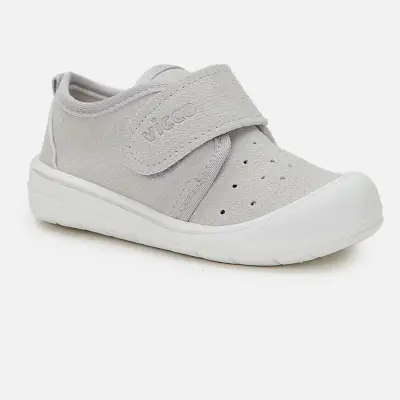 Vicco Anka Günlük Bebek Ayakkabı Patik Gri (1)