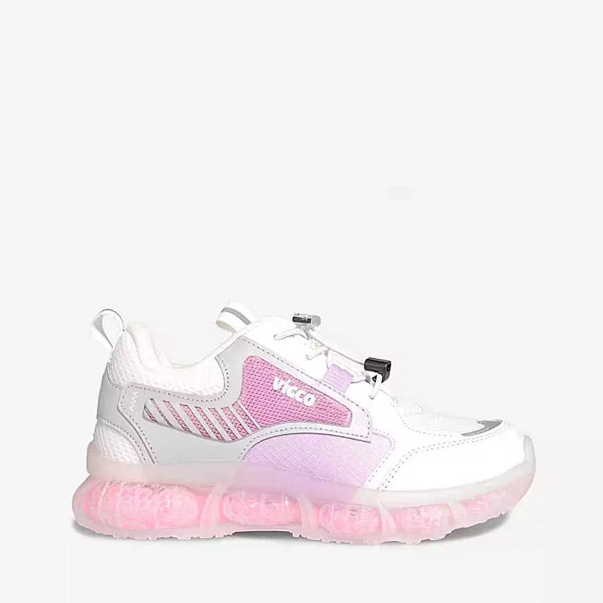 Vicco Corn Ayakkabı Patik Beyaz-Pembe - 1