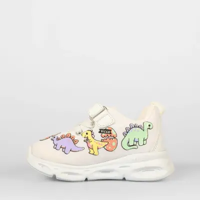 Vicco Dino Erkek Bebek Spor Ayakkabı Işıklı Phylon Beyaz - 11