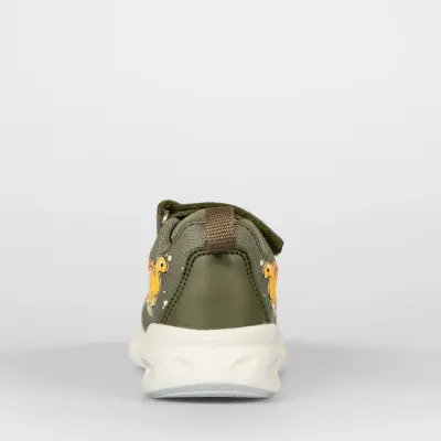 Vicco Dino Erkek Bebek Spor Ayakkabı Işıklı Phylon Haki - 5