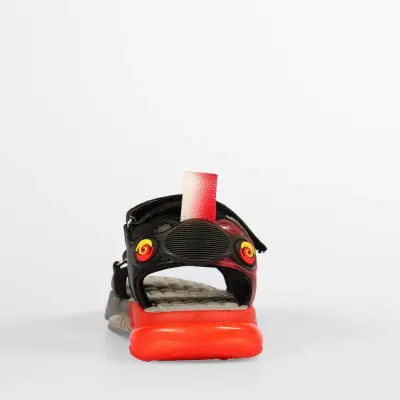 Vicco Felipe Erkek Bebek Sandalet Işıklı Phylon Siyah - 5