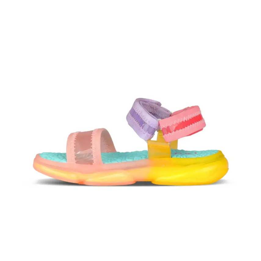 Vicco Flora Kız Çocuk Sandaleti Phylon Pudra - 2