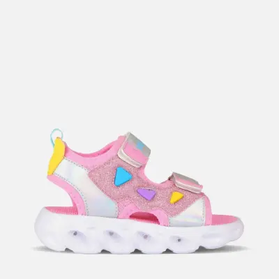 Vicco Hilda Kız Bebek Işıklı Sandalet Phylon Pembe