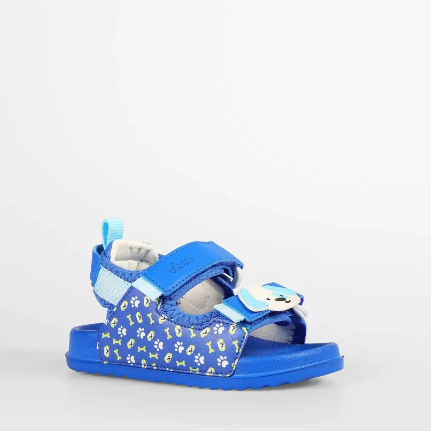 Vicco Inkago Erkek Çocuk Sandalet Patik Phylon Saks - 4