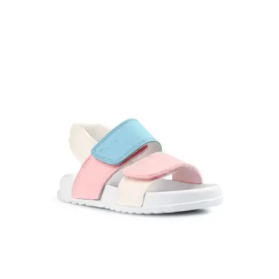Vicco Krixi Çocuk Sandaleti Phylon Beyaz - Pembe