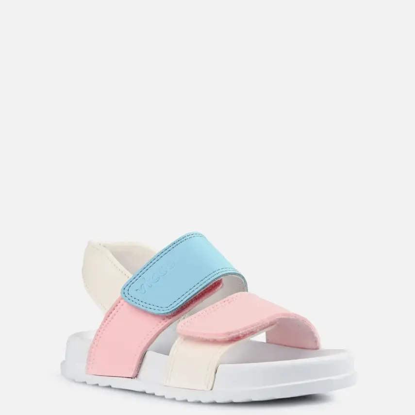 Vicco Krixi Kız Bebek Patik Sandalet Phylon Beyaz - Pembe - 4
